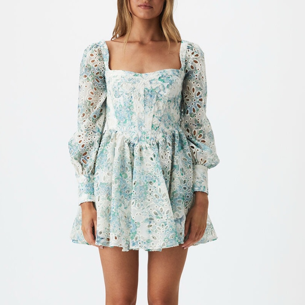 NWT Bardot Romantic Flounce Dress - Size Large